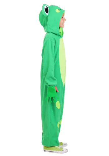 Vista 4 de Disfraz Infantil de Rana Verde Multicolor