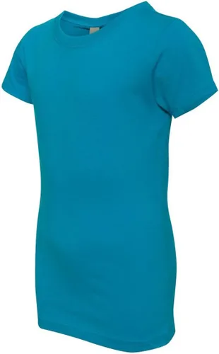 Vista 16 de Next Level Camiseta de punto acanalado de princesa para niñas grandes