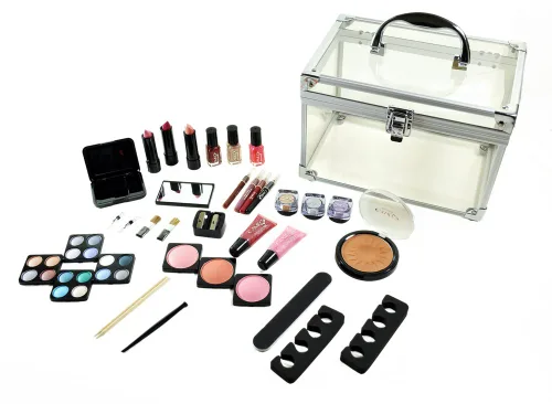Vista 2 de Cameo 221 Carry All Trunk - Kit de maquillaje profesional -Maquillaje, Pedicura, manicura