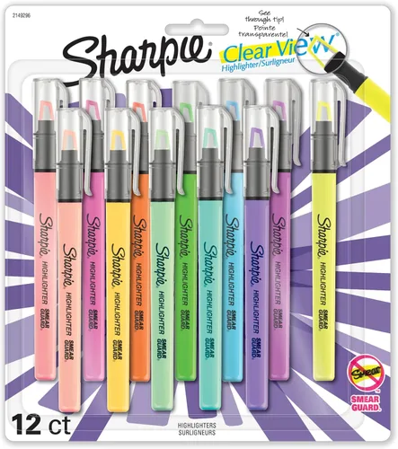 Vista 6 de Sharpie Clear View - marcatextos