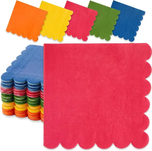 Vista 11 de Sparkle and Bash Servilletas de cumpleaños 90 – Servilletas absorbentes de 2 capas para fiesta de cumpleaños 90 – Elegantes productos de papel