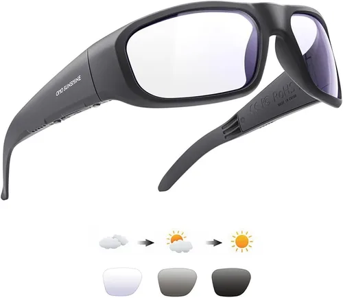 Vista 8 de OhO sunshine Bluetooth Audio Sunglasses, Lightweight Open Ear Sport Glasses, 10H Playtime,Water Resistant with Voice Control