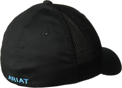 Vista 2 de Ariat Sombrero de media malla marrón azul para hombre
