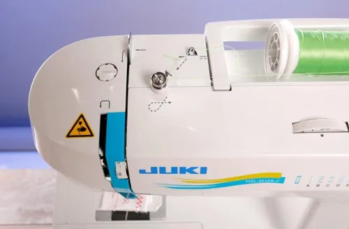 Vista 6 de Juki América HZL-353Z Máquina de coser automática de aguja de brazo libre