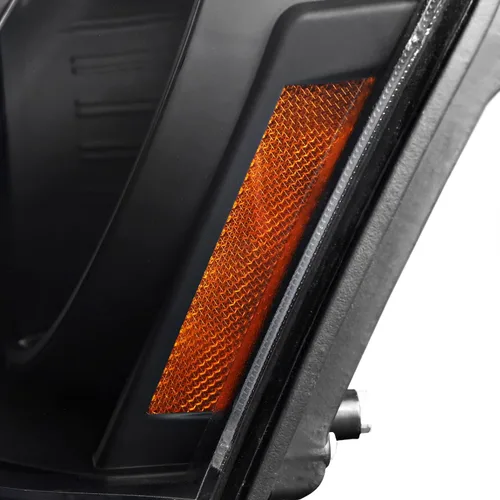 Vista 8 de SPEC-D TUNING - Faros delanteros con proyector mate negro con barra de luz LED, compatible con Subaru Impreza RS/WRX/Outback/STI de 2004-2005, juego