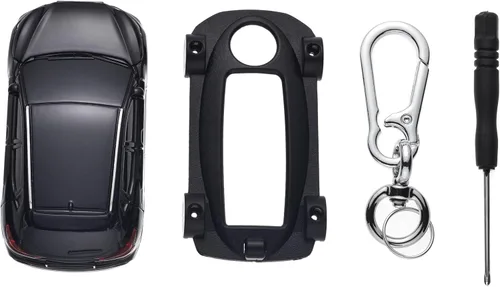 Vista 7 de Funda para llavero Nissan, versión mejorada con lámpara, compatible con Nissan Altima Maxima Sentra Armada Pathfinder Rogue Smart Remote Key y llave