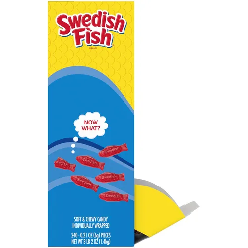 Vista 17 de Golosina Swedish Fish, paquetes individuales, 0.21 onzas