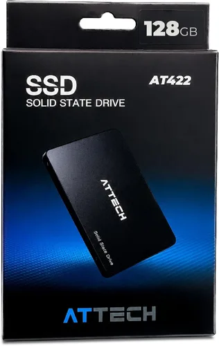 Vista 3 de ATTECH AT422 128GB 3D NAND SATA SSD interno de 2.5 pulgadas, hasta 550MB/s (128.0, GB)