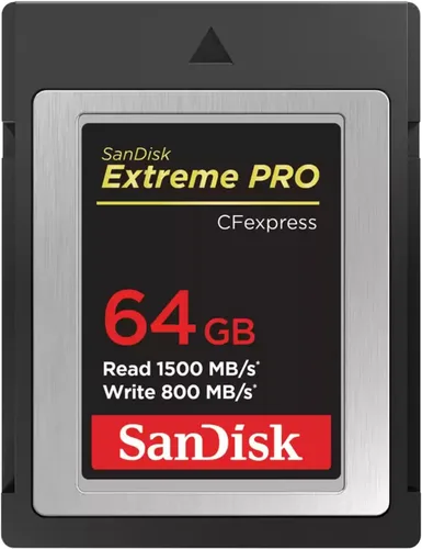 Vista 3 de SanDisk Tarjeta CFexpress Extreme PRO de 64 GB tipo B - SDCFE-064G-GN4NN