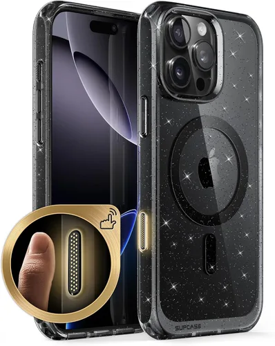 Vista 11 de SUPCASE Funda para iPhone 13 Pro (Unicorn Beetle Mag), [Compatible con MagSafe] [Protección de Grado Militar] Funda Protectora Delgada Transparente