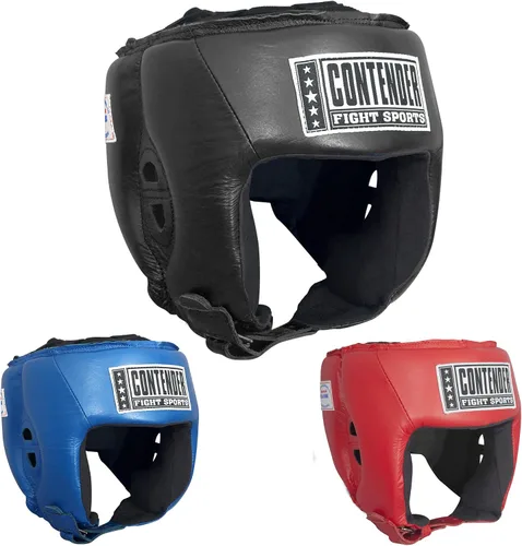 Vista 4 de Contender Fight Sports Protector de cabeza para boxeo de competición sin laterales