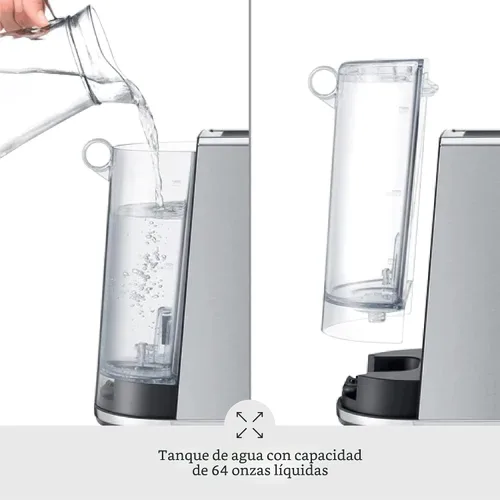 Vista 5 de Máquina de Espresso Breville Bambino Plus BES500BSS, Acero Inoxidable Cepillado