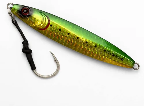 Vista 18 de BLUEWING Señuelos de pesca para agua salada de paso lento, plantillas verticales de 2.82 oz-35.27 oz cebo de hundimiento de peces con gancho de Big