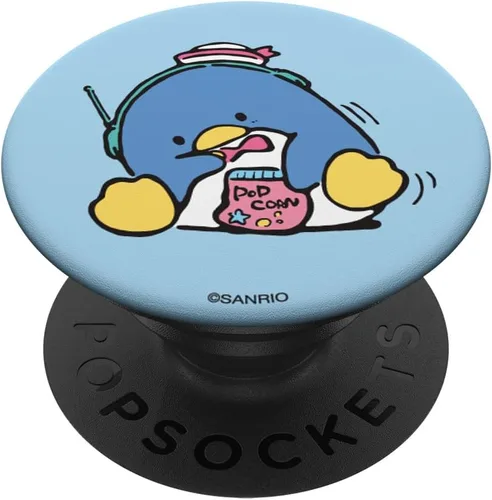 Vista 7 de Sanrio Tuxedosam Snacks and Music PopSockets PopGrip: agarre intercambiable para teléfonos y tabletas PopSockets MagSafe PopGrip para iPhone