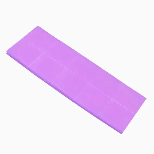 Vista 2 de 50pcs DIY pegamento arcilla para pintura de diamante 5D - bordado de perforación (púrpura)