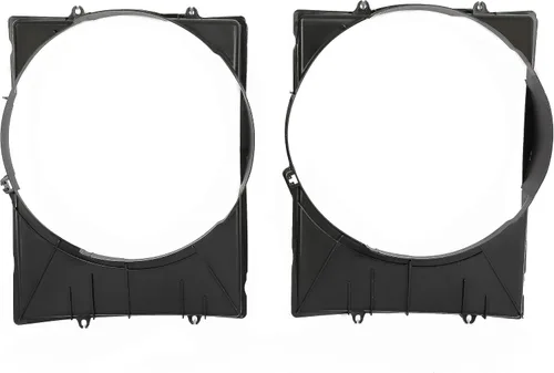 Vista 2 de HECASA Cubierta del ventilador de refrigeración del radiador compatible con Toyota Pickup 1984-1995 RN02 RN60 RN63 SR5 Turbo Base DLX Reemplazo