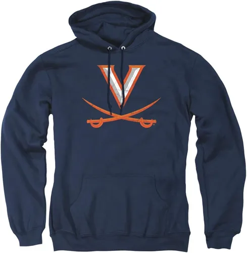 Vista 77 de Distressed College Primary Logo Adult Pullover Hoodie Collection 1 Universidad Estatal de Albany