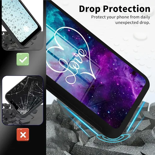Vista 40 de Funda para Motorola Moto G Stylus 5G 2021 de vidrio templado, funda negra con diseño de mujer negra africana para mujeres y hombres, antiarañazos, a