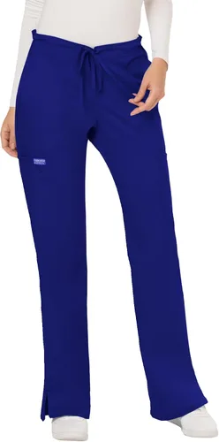 Vista 24 de Cherokee - Pantalones quirúrgicos elásticos Workwear Revolution WW120 para mujer, suaves y con cordón ajustable Negro