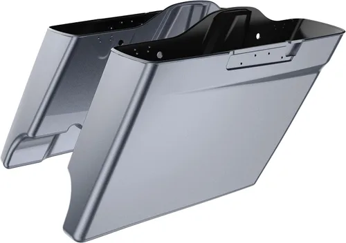 Vista 9 de Alforjas extendidas para Harley Touring Street Glide, Electra Glide, Road Glide 2014-2023 (whisky ámbar)