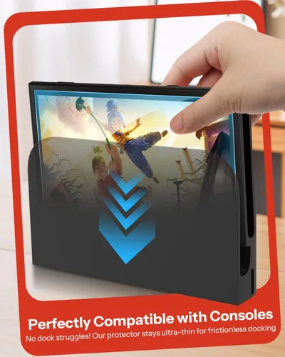 Vista 4 de OMOTON Papersense - Protector de pantalla para Switch 2 (7.9 pulgadas), color mate