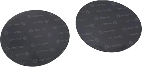 Vista 4 de HED & Profile Design Venturi Disc Redondo O-Pads de repuesto Aerobar Almohadillas de brazo con lámina de gancho trasera adhesiva para bicicletas