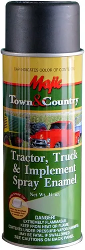 Vista 20 de Majic Paints 8-20965-8 Tractor & Implementación Spray Pintura Esmalte Aerosol, A.C. Naranja