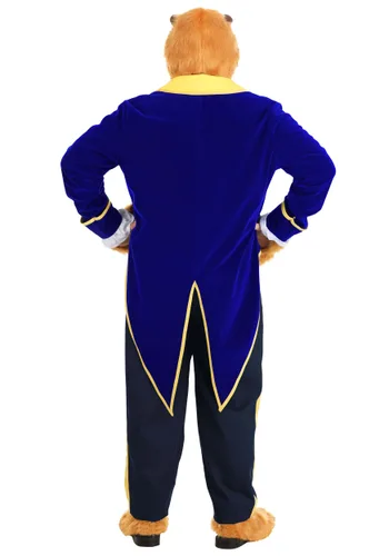 Vista 3 de Disfraz de Bestia para Hombres Tallas Grandes de La Bella y la Bestia de Disney Multicolor