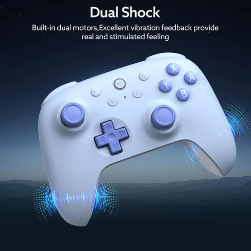 Vista 4 de 8Bitdo Ultimate 2C Bluetooth Controller for SwitchSwitch 2 - Wireless Gaming Controller with Hall Effect Joysticks, 6-Axis Motion Control