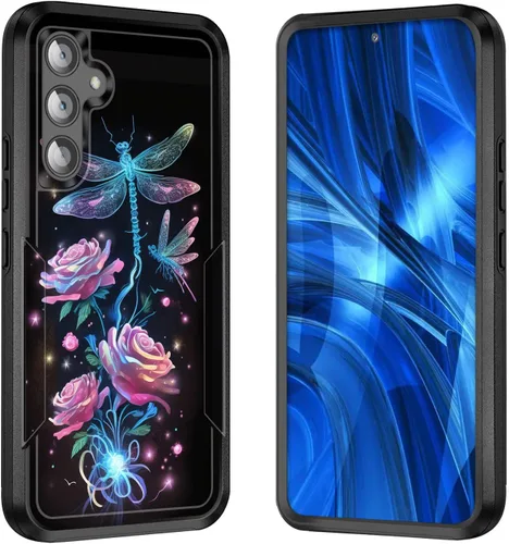Vista 55 de para Galaxy A15 5G - Funda, [Prueba de caída de grado militar] Funda protectora resistente a golpes de uso pesado y resistente para Samsung Galaxy