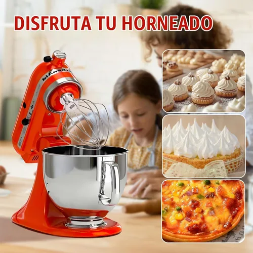 Vista 6 de K45WW 6-Wire Whip Attachment Fits KitchenAid Tilt Head Stand Mixer - Egg Heavy Cream Beater, Cakes Mayonnaise Whisk for Kitchen Aid Mixer Accessory