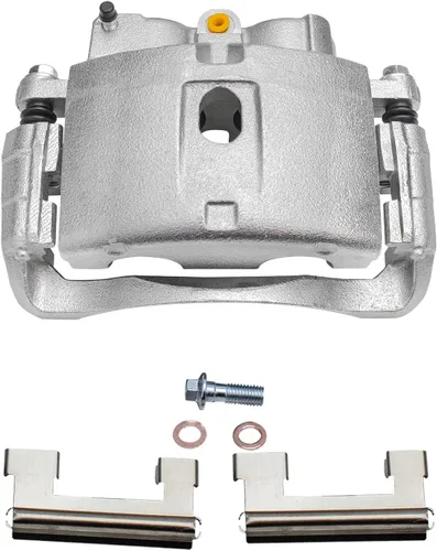 Vista 5 de Detroit Axle - Rotores de disco delantero Reemplazo de pinza de freno izquierda para Chevy GMC Express Silverado Sierra Savana 2500 3500