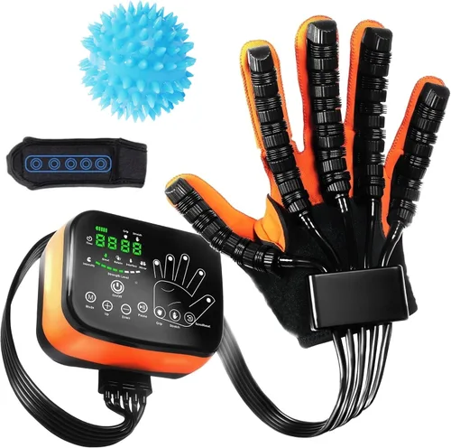 Vista 8 de Guantes robot de rehabilitación, renovar guante robótico para rehabilitación de accidentes cerebrovasculares, guante de terapia de mano