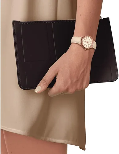 Vista 7 de Tissot Reloj de vestir Modelo T1033103601300 color crema Crema