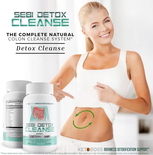 Vista 5 de Sebi Detox Cleanse - Apoyo avanzado de desintoxicación - Desintoxicación de todo el cuerpo comenzando con el intestino - Ayuda a eliminar toxinas