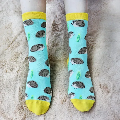 Vista 5 de Jeasona Calcetines divertidos para mujer lindos animales divertidos y divertidos regalos de algodón