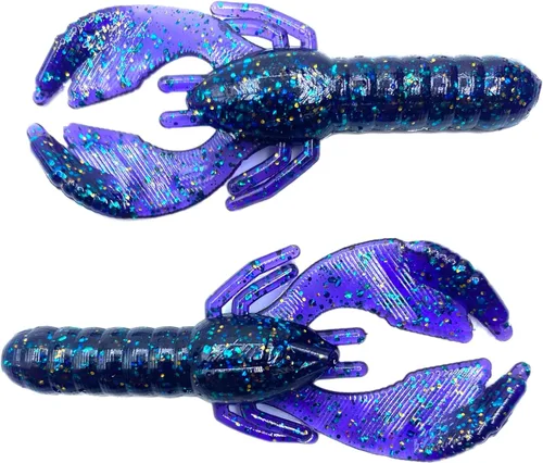 Vista 29 de Phat Pak Baits - Beasty Bug Jr Ned Rig Craw Finesse Bass Señuelo de pesca de plástico suave 20ct 2.8" Bicho Bama