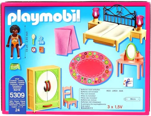 Vista 3 de Playmobil Juego de dormitorio principal