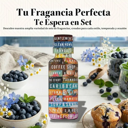 Vista 7 de Aceite de Fragancia P&J - Aroma de Mora de Arándano, 30ml