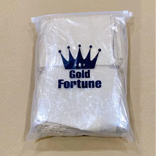 Vista 3 de Bolsas de yute con cordón de ajuste de algodón para regalos, 50