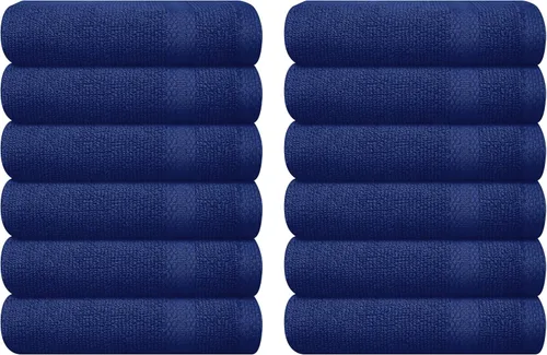 Vista 152 de GLAMBURG Juego de 2 Sábanas de Baño Extra Grandes de Algodón Premium de 700 GSM - 100% Algodón Peinado - 2 Sábanas de Baño 35x70 pulgadas - Calidad
