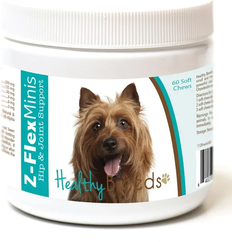 Vista 44 de Healthy Breeds Affenpinscher Z-Flex Minis - Masticables suaves para cadera y articulaciones, 60
