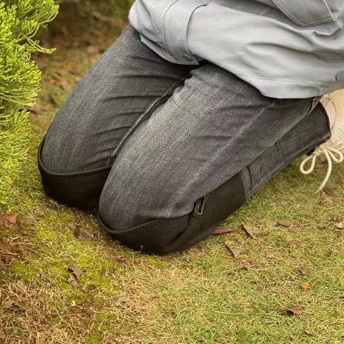 Vista 3 de Rodilleras para hombres y mujeres para limpiar, suelos de trabajo arrodillados, con rodilleras de espuma EVA suave, perfectas para Navidad