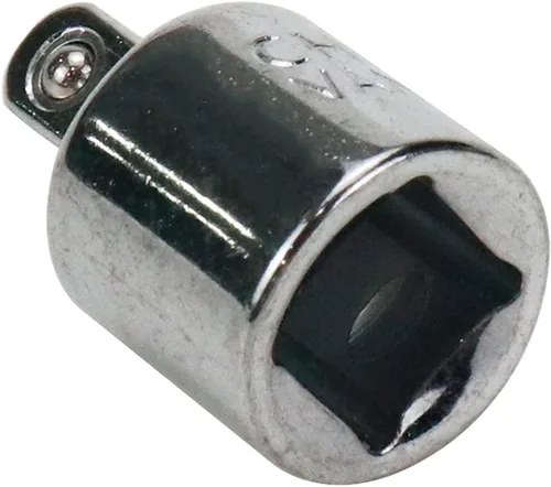 Vista 6 de 5 unidades de 3/8 pulgadas (F) x 1/4 pulgadas (M) adaptador de llave de trinquete, reductor de enchufe, hembra a macho