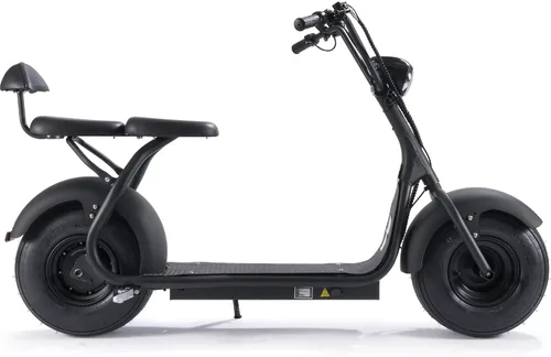 Vista 5 de MotoTec Fat Tire 60V 18Ah 2000W Litio Scooter Eléctrico Negro
