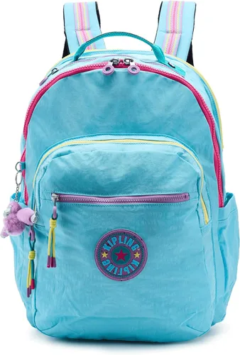 Vista 113 de Mochila Kipling Seoul extra grande para laptop de 17", Grande True Blue Tonal 2