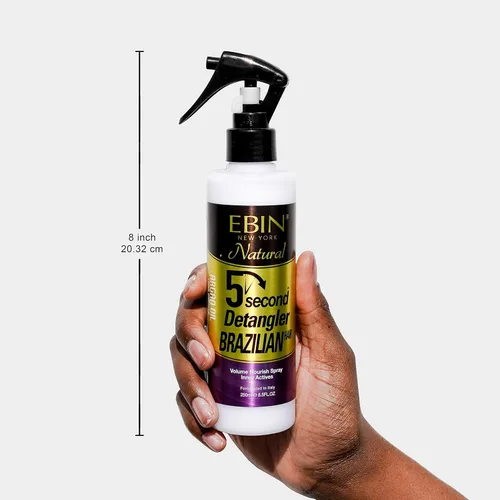 Vista 5 de EBIN NEW YORK 24 horas peluca Shine Spray 8.5 oz / 820.2 ft