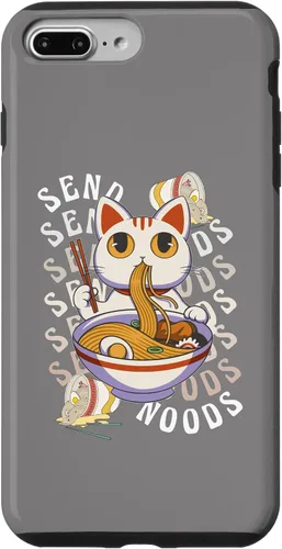 Vista 12 de Funda de anime para iPhone 12 Mini Send Noodles Joke Ramen Noodles