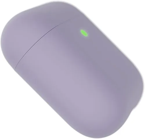 Vista 3 de OtterBox Funda suave al tacto para Apple AirPods (1ª y 2ª generación) - Elixir (morado claro)