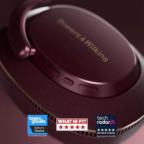 Vista 9 de Bowers & Wilkins Px7 S3 Wireless Over-Ear Headphones, Indigo Blue Azul índigo